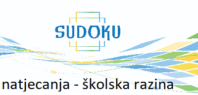 Školsko Natjecanje u rješavanju sudoku