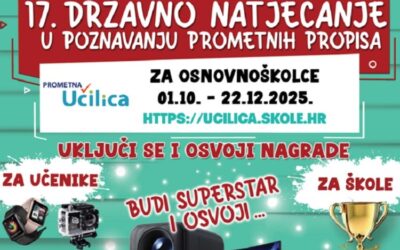 Državno natjecanje u poznavanju prometnih propisa za učenike osnovnih i srednjih škola u Republici Hrvatskoj
