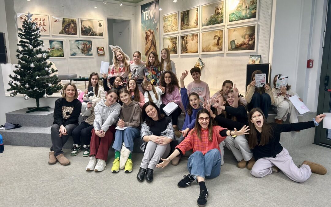 Posjet izložbi “Čarobni svijet Julije Nüsch” u Goethe institutu Hrvatska