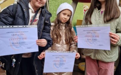 Prvo mjesto za našu Loru Kapović (5.a) na Spelling Bee natjecanju