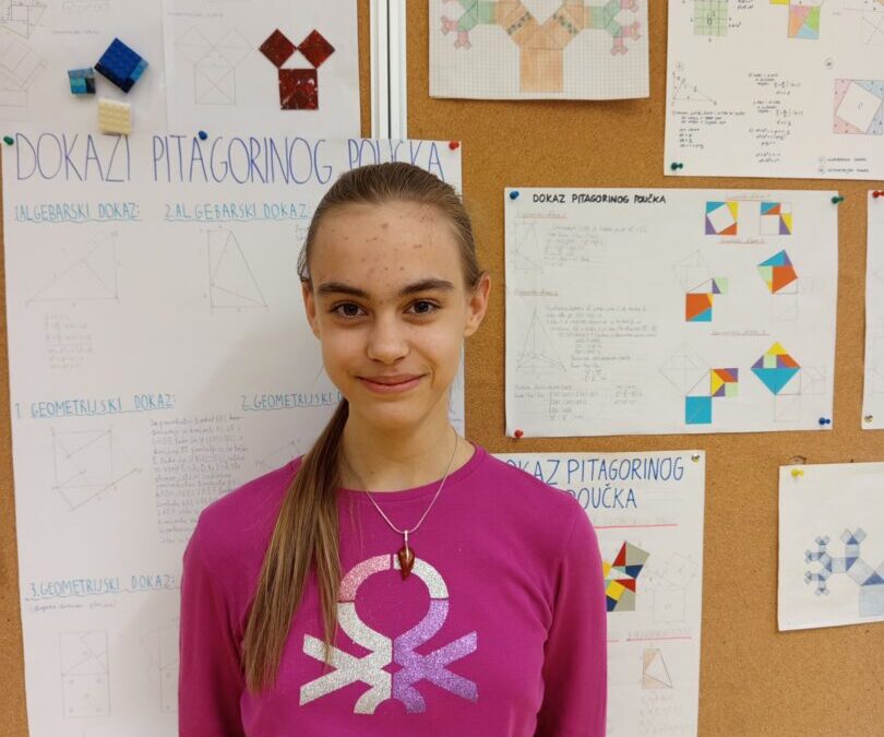 LENA POSAVEC (8. c)- poziv na državno natjecanje iz matematike