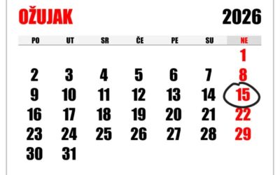 PODSJETNIK ZA PREDAJU ZAHTJEVA ZA UPIS