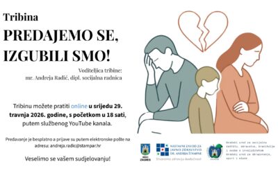 Tribina za roditelje: „Predajemo se, izgubili smo!“