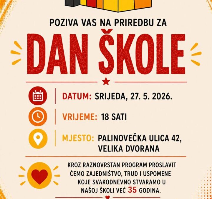 Poziv na Dan škole