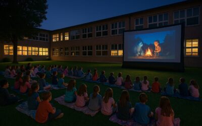 Filmska večer na otvorenom