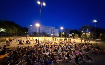 Filmska večer na otvorenom u OŠ Alojzija Stepinca