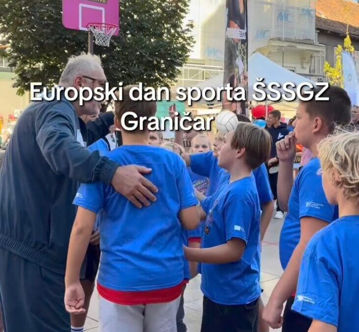 Naši učenici na Europskom tjednu sporta